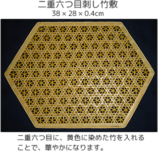 二重六つ目刺し竹敷