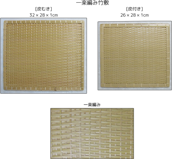 一楽編み竹敷
